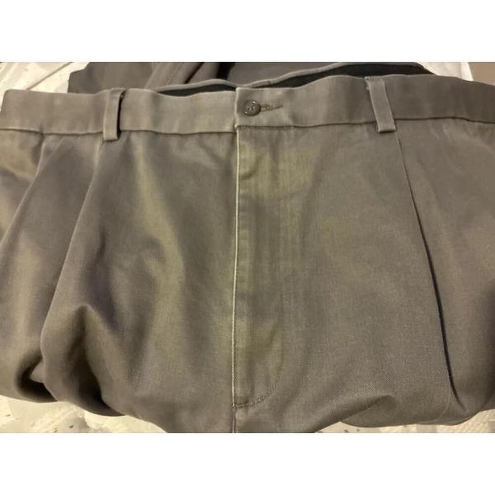 Haggar Men's Green Trousers